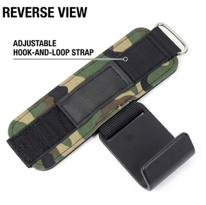 Adjustable Camouflage Wrist Support <b>Strap</b> With Hook Loop Closure <b>Lifting</b> Strength Training Wear Non Slip Hooks - Product Image 6