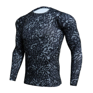 Best Selling High Quality Men Compression Set Customized Logo Printing Training Wear Men Compression SetPrice Rash Guard OEM - Product Image 5