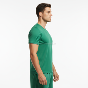 Camiseta Deportiva Personalizada de Malla Transpirable Birdseye, con Logotipo Personalizado, de Secado Rápido para Hombre, Lisa, de Alta Calidad - Product Image 4