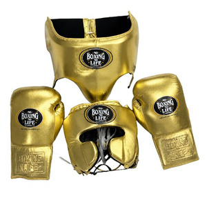 Conjunto de Boxeo Personalizado de Alta Gama, Sin Boxeo No Hay Vida, Hecho a Mano con Cuero Genuino de Vaca, Productos de Entrenamiento Profesional para Adultos - Product Image 3