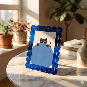 Cadre photo en acrylique personnalisé pour table et mur - Product Image 1