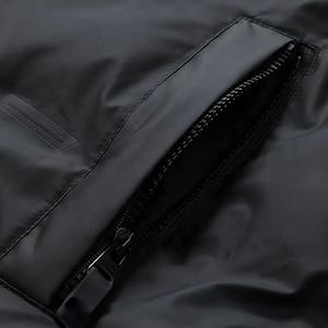 Chaqueta de Moda Urbana, Chaqueta Acolchada Elegante de Manga Larga, Corte Regular, Cierre de Cremallera Frontal, Chaquetas de Invierno para Actividades al Aire Libre para Hombre - Product Image 4