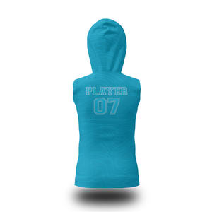 Uniformes de Fútbol 7v7 Personalizados para Hombre con Logotipo Frontal, Sin Mangas, 100% Poliéster, Transpirables, Antibacterianos, de Secado Rápido, Tallas Grandes - Product Image 3