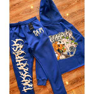 Sweatshirts à capuche lourds personnalisés pour hommes Fabricant de sweatshirts Streetwear pour femmes Sweatshirt à capuche court à imprimé bouffant - Product Image 5