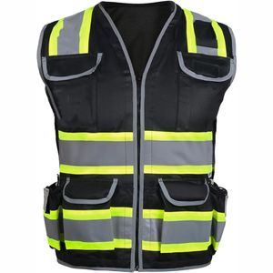 Vente en gros de vestes cargo pour hommes, décontractées, pour l'automne, le travail en plein air, la pêche, les voyages, multi-poches, pour adultes - Product Image 2