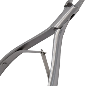 English Anvil Pattern Nail Splitter 5 Inch Stainless Steel Heavy Duty Nail Cutter Podiatry Dermatology Surgical Foot Care Tool - Product Image 6