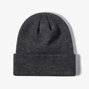 Gorro de punto holgado personalizado con puntos de color y hilo mixto, gorro de marca privada para marcas de ropa urbana y venta al por mayor de prendas de vestir - Product Image 2