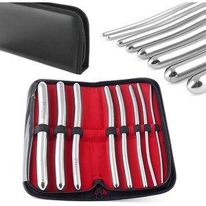 Gynecological Surgical <b>Instruments</b> Manufacturer Urethral Dilator Set 8 PCS Supplier Cervical Dilator <b>Instruments</b> Wholesale 8 PCS - Product Image 1