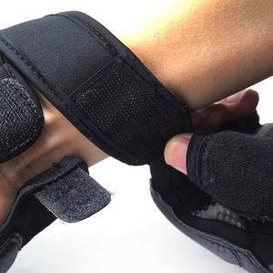 Custom Made Wholesale High Quality PU MMA Gloves Hook Loop Closure Breathable Non-Slip Wrist Support Sports Adult Geo Brother Co - Product Image 6