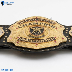 Ceinture de champion sportive Melsfit en gros, personnalisable, réglable, de haute qualité, écologique, avec doublure en coton respirant - Product Image 2