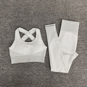 Conjuntos de yoga de 3 piezas para verano, conjuntos de yoga de dos piezas para mujer talla grande, ropa deportiva, conjunto de yoga de 3 piezas para mujer - Product Image 6
