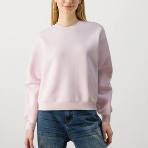 2026 <b>top</b> best Wholesale <b>low</b> Price Custom Made <b>High</b> Quality Women's Sweatshirt 100% Cotton Front Logo Casual Wear Latest Style - Product Image 1