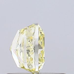 Diamant jaune fantaisie certifié IGI, cultivé en laboratoire, taille coussin, diamant non monté pour la création de bijoux fins - Product Image 2