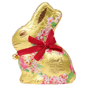 Trending Lindtt Gold Rabbit 200g Elegant Swiss Chocolate Bunny <b>Gift</b> Hot Rate Premium Quality Chocolate - Product Image 2
