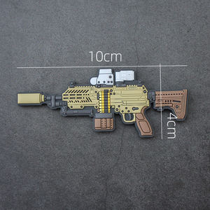 Custom Soft PVC Rubber <b>Patch</b> Embossed Logo Badge for Clothing Hats Bags <b>Backpacks</b> Tactical Uniforms Wholesale Factory - Product Image 6