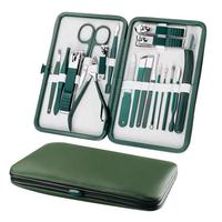 Nouvel ensemble professionnel de manucure et pédicure en acier inoxydable de haute qualité, kit de soin des ongles pour hommes et femmes