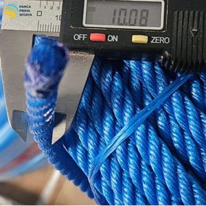 Cuerda de Plástico PE de Alta Calidad, 10 mm x 200 m, Rollo de Polietileno Trenzado, Cuerda para Empaque de Carga, Uso General, Agricultura, Exportación - Product Image 4