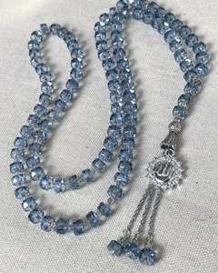 33 cuentas de rosario musulmanas de cristal para el festival de Eid al-Adha, cuentas de oración para el Ramadán, pulsera de cuentas de oración EID Mubarak Tasbeeh - Product Image 4