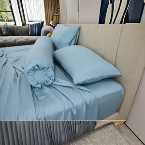 Ensemble de literie 3 pièces ultra-doux en coton solide California King Queen Twin Sizes Quality Double Size - Product Image 5