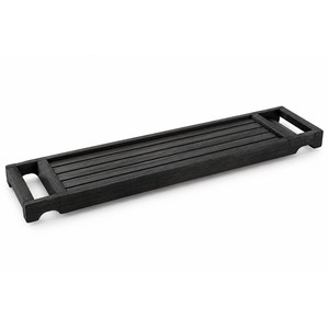 Bandeja de Baño Rectangular Tradicional Shou-Sugi-Ban de Madera de Acacia Hecha a Mano por Aqdus Saleem para Organización del Baño |   Venta al por mayor - Product Image 1