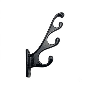 Ganchos decorativos multifuncionales para toallas, tipo de fácil instalación, gancho de hierro fundido hecho a mano, diseño personalizable - Product Image 5