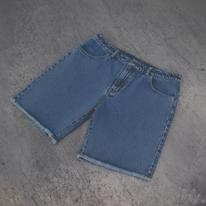 กางเกงยีนส์ขาสั้นผู้หญิงคุณภาพสูงสั่งทำโลโก้ได้ ขายส่งแฟชั่นใหม่ปี 2026 กางเกงยีนส์ขาสั้นเอวสูงผู้หญิงสั่งทำได้ - Product Image 4