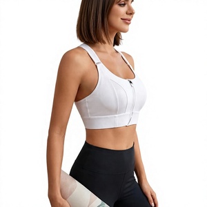 เสื้อชั้นในกีฬาสำหรับผู้หญิง Ever Glow Quick Dry Heather Yoga ไซส์พลัส ระบายอากาศได้ดี ออกกำลังกายได้ กระชับพยุงได้ดี ป้องกันแบคทีเรีย - Product Image 3