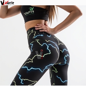 เลกกิ้งแบบใหม่ขายส่ง เลกกิ้งออกกำลังกายสำหรับผู้หญิง กางเกงโยคะ เสื้อผ้าออกกำลังกาย - Product Image 3