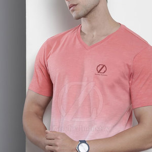 T-shirt pour homme en coton et polyester, best-seller en ligne, prix bas, séchage rapide, respirant, écologique, vente en gros - Product Image 4