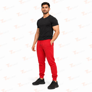 <b>Mens</b> Loose Fit <b>Jogger</b> <b>Pants</b> Streetwear Oversized Heavy Cotton Fleece Relaxed Casual Sweatpants Elastic Waist Long <b>Pants</b> Loose - Product Image 2