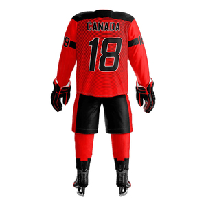 Camiseta de Hockey sobre Hielo Sublimada, 100% Poliéster, Transpirable, de Alta Calidad, Servicios OEM - Product Image 4