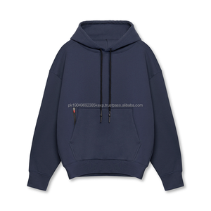 Nouveau modèle Sweat à capuche vintage de qualité supérieure pour homme unisexe sweat à capuche avec logo personnalisé en vente chaude d'usine - Product Image 5