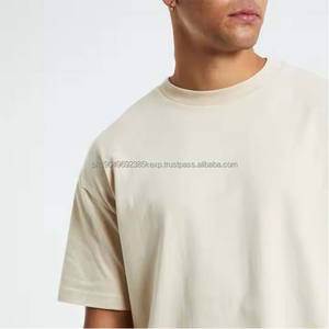 Camisetas Unisex de Alta Calidad al por Mayor, Personalizadas, de Punto, con Ribete, con Impresión de Logotipo OEM, Camisetas Unisex con Logotipo de Marca - Product Image 6