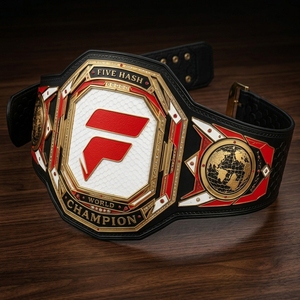 Ceinture de championnat professionnelle alliant un design élégant, des matériaux robustes et une fabrication soignée pour des victoires mémorables - Product Image 6