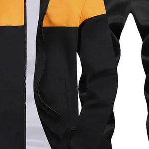 Ensemble de survêtement décontracté pour homme en polaire premium, style streetwear confortable, fabrication OEM ODM, vente en gros, exportation - Product Image 4