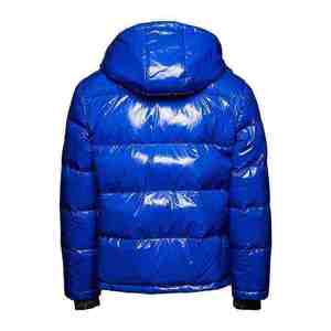 Winter Glossy Puffer Jacket Wholesale OEM ODM <b>Thermal</b> Down Coat Heavyweight Hooded Outwear Custom Logo Winter Apparel - Product Image 2