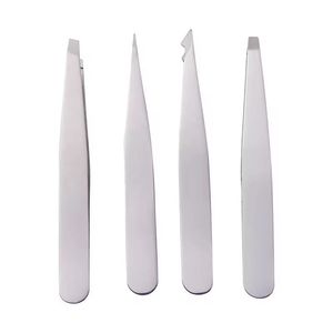 Pinzas para Pestañas de Acero Inoxidable con Punta Suave, Herramienta de Precisión para Aplicación de Pestañas - Product Image 2