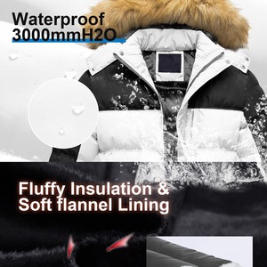 Wholesale Women Winter <b>Puffer</b> <b>Jacket</b> Custom Nylon Padded Hooded <b>Cropped</b> Zipper <b>Jackets</b> - Product Image 5