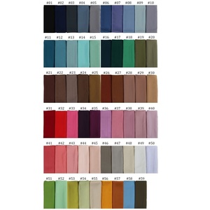 Tissu voile uni de qualité supérieure, léger, doux et respirant pour la mode et l'habillement, disponible pour une livraison mondiale - Product Image 1