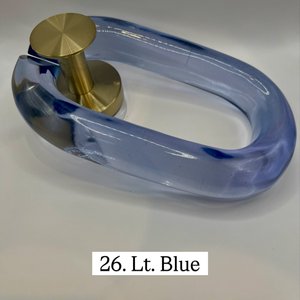 Chaîne de séparation de pièce suspendue en acrylique et résine colorée, rideau en chaîne plastique pour fenêtre, porte, cloison, espace mural intérieur - Product Image 1