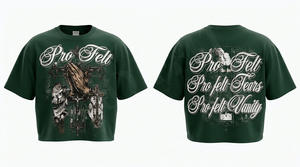 T-shirt court streetwear couleur unie, personnalisable avec logo graphique, coupe oversize, style hip-hop, en molleton confortable pour homme – Grande Vente - Product Image 2