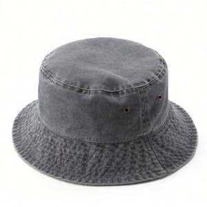 Chapeau Bob Personnalisé en Gros Réversible Imprimé Brodé en Coton pour la Protection Solaire - Product Image 6