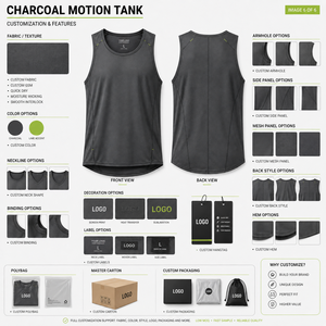 Camiseta sin mangas de poliéster y spandex de color personalizado con paneles laterales de malla para culturismo y running, camisetas sin mangas con aberturas profundas para hombre - Product Image 4
