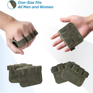 ปลอกมือป้องกันการลื่นแบบปรับได้ 4 นิ้ว สำหรับยกน้ำหนัก ครอสเทรนนิ่ง ทำจากยางธรรมชาติ PVC Geo - Product Image 5