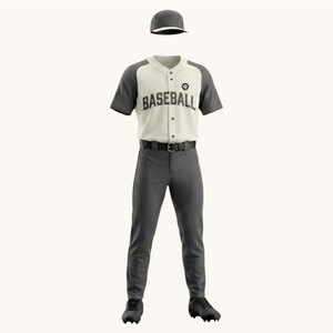 Ensemble d'uniformes de baseball pour hommes Tissu léger et respirant Conception durable Parfait pour les séances d'entraînement et les matchs de compétition - Product Image 1