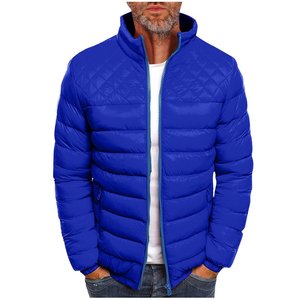 Mens <b>Winter</b> Puffer Jacket Water Resistant Warm Quilted Down <b>Coat</b> Custom Design Available - Product Image 1