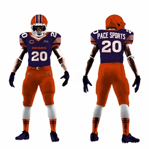 Últimas camisetas de fútbol de manga corta de estilo americano, conjunto de uniforme de sublimación de talla grande transpirable, diseño impreso cosido de verano - Product Image 6