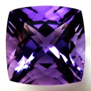 Améthyste violette naturelle en vrac taille libre pierre précieuse à facettes coussin de coupe en forme pour la fabrication de bijoux en argent et en or faits à la main gemmes - Product Image 2