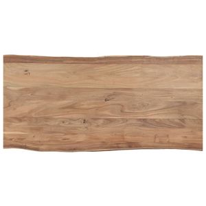 Tavolo da pranzo in legno massello di Acacia 70.9 \ "x34.6 \" x29.9 \ "-elegante e resistente - Product Image 5