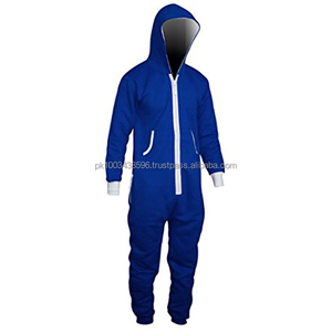 New Stylish Onesie Jumpsuit for Men Women Sleepwear Fleece <b>Pajamas</b> Onesie - Product Image 1